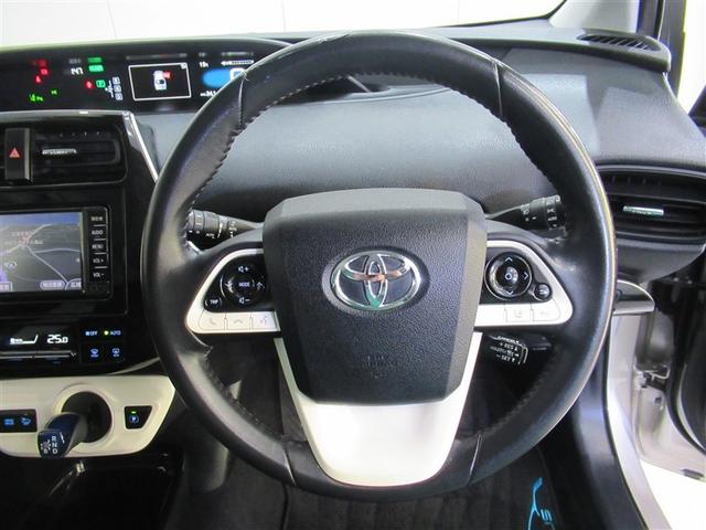 プリウス Ｓセーフティプラス　ワンオーナー　安全装備　衝突被害軽減システム　メモリーナビ　ナビ＆ＴＶ　バックカメラ　ドラレコ　スマートキー　オートクルーズコントロール　ＥＴＣ　ＬＥＤヘッドランプ　ハイブリッド　アルミホイール　ＣＤ（10枚目）