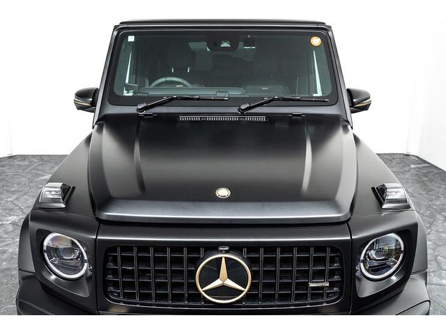 G63 グランドエディション 正規D車 1オーナー 限定140台 ナイトPKG G-manufakturプログラム+ マグノカラハリゴールドアクセント 専用22インチAW/デカール カーボンインテリア AMGパフォーマンスステア(8枚目)