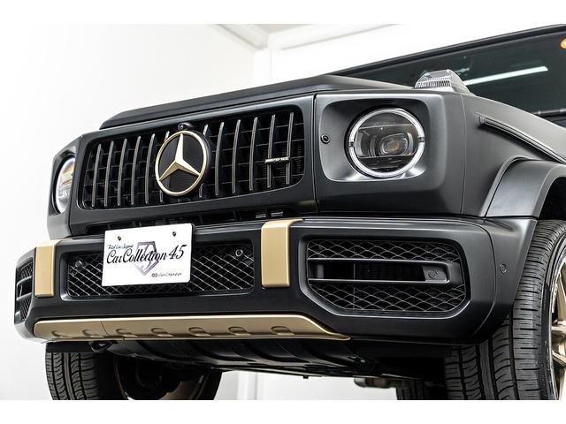 G63 グランドエディション 正規D車 1オーナー 限定140台 ナイトPKG G-manufakturプログラム+ マグノカラハリゴールドアクセント 専用22インチAW/デカール カーボンインテリア AMGパフォーマンスステア(19枚目)
