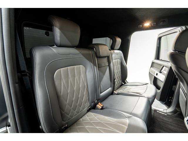 Gクラス G63 正規D車 左H ナイトPKG BRABUSカーボンボンネット/Fリップ/カーボンルーフスポイラー/左右4本出マフラー/23inAW Fプロテクションフィルム 電動サイドステップ デジタルインナーミラー(51枚目)