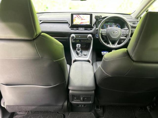 RAV4 4WDハイブリッドG 新品タイヤ/サンルーフ/純正エアロ/保証書/社外 9インチ SDナビ/衝突安全装置/シートヒーター/車線逸脱防止支援システム/シート 合皮/電動バックドア/ドライブレコーダー 社外 フルエアロ 4WD(40枚目)