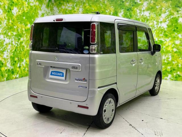 スペーシア ハイブリッドＧ　新品タイヤ／保証書／社外　ＳＤナビ／衝突安全装置／車線逸脱防止支援システム／ドライブレコーダー　前後／Ｂｌｕｅｔｏｏｔｈ接続／ＥＴＣ／ＥＢＤ付ＡＢＳ／横滑り防止装置／アイドリングストップ　バックカメラ（3枚目）