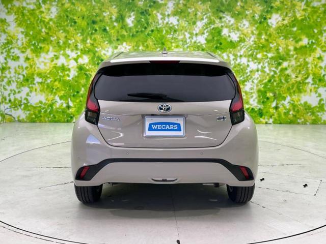 アクア Ｚ　保証書／ディスプレイオーディオ１０．５インチ／衝突安全装置／シートヒーター　前席／車線逸脱防止支援システム／シート　ハーフレザー／パーキングアシスト　バックガイド　衝突被害軽減システム　バックカメラ（44枚目）