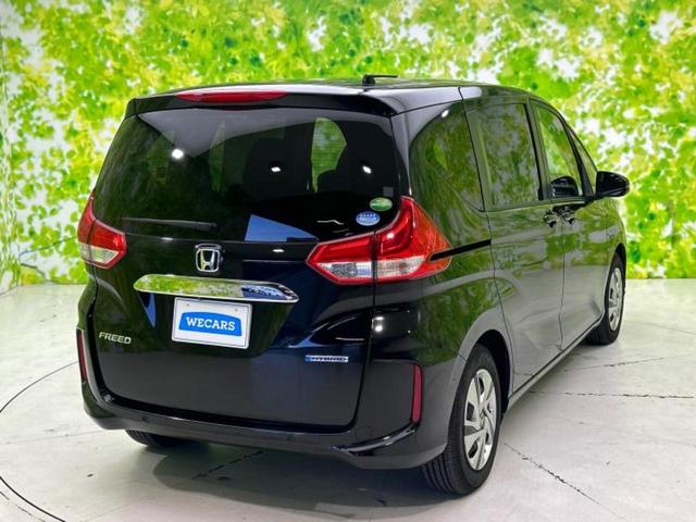 フリードハイブリッド ハイブリッドGホンダセンシング 新品タイヤ/保証書/社外 SDナビ/衝突安全装置/両側電動スライドドア/車線逸脱防止支援システム/ヘッドランプ LED/ETC/EBD付ABS/横滑り防止装置/アイドリングストップ/フルセグTV(3枚目)