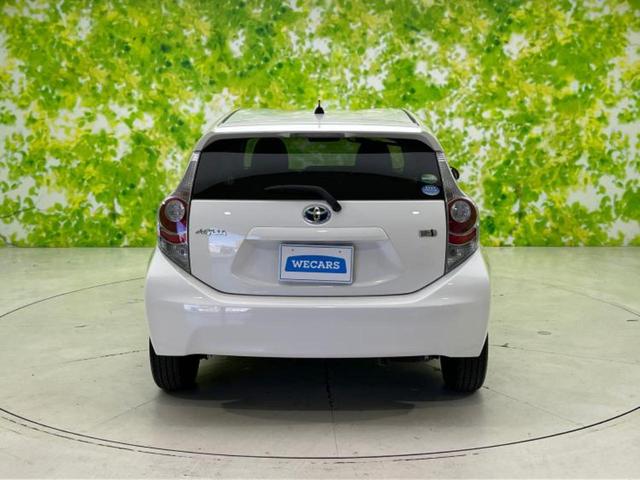 アクア G 新品タイヤ/保証書/純正 SDナビ/シートヒーター 前席/Bluetooth接続/ETC/EBD付ABS/横滑り防止装置/アイドリングストップ/フルセグTV/DVD/エアバッグ 運転席 ワンオーナー(42枚目)