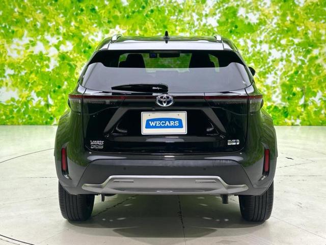 ヤリスクロス ハイブリッドＺアドベンチャー　新品タイヤ／保証書／ディスプレイオーディオ／衝突安全装置／シートヒーター／パノラミックビューモニター／車線逸脱防止支援システム／シート　ハーフレザー／ドライブレコーダー　社外／ヘッドランプ　ＬＥＤ（44枚目）