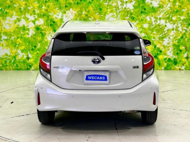 アクア S 新品タイヤ/保証書/純正 SDナビ/衝突安全装置/車線逸脱防止支援システム/ドライブレコーダー 純正/Bluetooth接続/ETC/EBD付ABS/横滑り防止装置/アイドリングストップ/フルセグTV(45枚目)