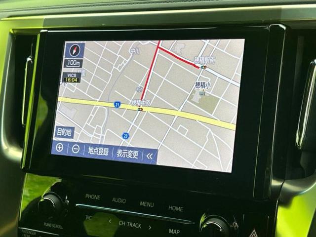 アルファード Sタイプゴールド3 新品タイヤ/サンルーフ/モデリスタエアロ/保証書/ディスプレイオーディオ+ナビ9インチ/トヨタセーフティセンス/両側電動スライドドア/シートヒーター 前席/車線逸脱防止支援システム フルエアロ ETC(10枚目)