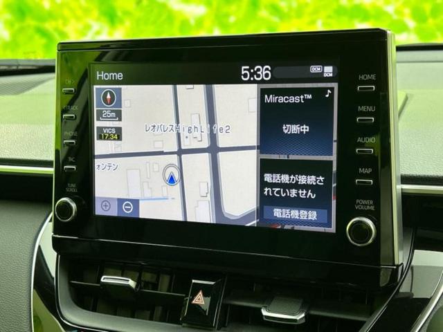 カローラクロス Ｚ　サンルーフ／純正エアロ／保証書／ディスプレイオーディオ＋ナビ／衝突安全装置／シートヒーター　前席／パノラミックビューモニター／車線逸脱防止支援システム／シート　ハーフレザー／電動バックドア　フルエアロ（9枚目）