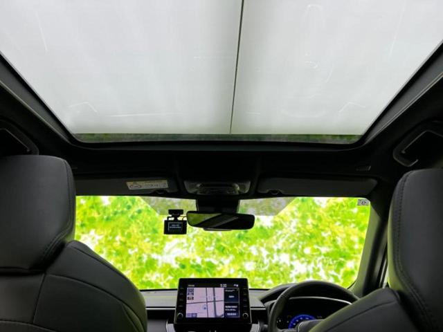 カローラクロス Ｚ　サンルーフ／純正エアロ／保証書／ディスプレイオーディオ＋ナビ／衝突安全装置／シートヒーター　前席／パノラミックビューモニター／車線逸脱防止支援システム／シート　ハーフレザー／電動バックドア　フルエアロ（16枚目）