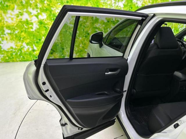 カローラクロス Ｚ　サンルーフ／純正エアロ／保証書／ディスプレイオーディオ＋ナビ／衝突安全装置／シートヒーター　前席／パノラミックビューモニター／車線逸脱防止支援システム／シート　ハーフレザー／電動バックドア　フルエアロ（23枚目）