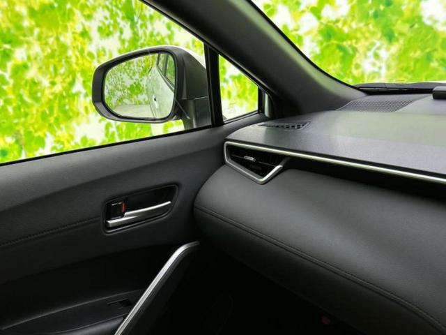 カローラクロス Ｚ　サンルーフ／純正エアロ／保証書／ディスプレイオーディオ＋ナビ／衝突安全装置／シートヒーター　前席／パノラミックビューモニター／車線逸脱防止支援システム／シート　ハーフレザー／電動バックドア　フルエアロ（33枚目）