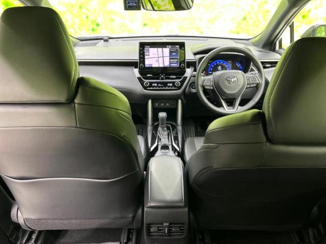 カローラクロス Ｚ　サンルーフ／純正エアロ／保証書／ディスプレイオーディオ＋ナビ／衝突安全装置／シートヒーター　前席／パノラミックビューモニター／車線逸脱防止支援システム／シート　ハーフレザー／電動バックドア　フルエアロ（39枚目）