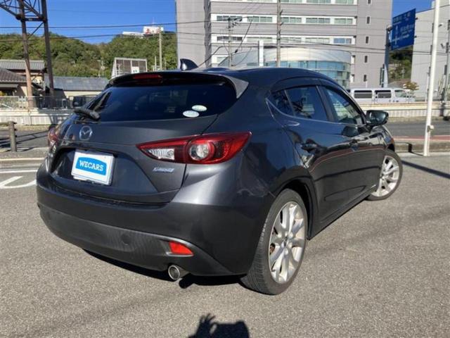 アクセラスポーツ 15Sツーリング 保証書/純正 SDナビ/衝突安全装置/ドライブレコーダー 社外/ヘッドランプ HID/Bluetooth接続/ETC/EBD付ABS/横滑り防止装置/アイドリングストップ/バックモニター バックカメラ(3枚目)