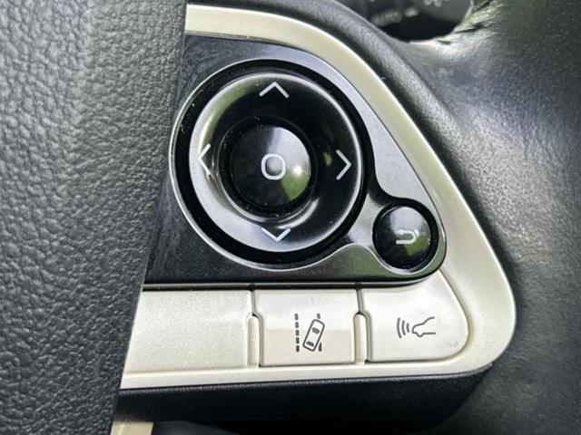 プリウス Aプレミアム エアロ/保証書/純正 9インチ SDナビ/衝突安全装置/シートヒーター/車線逸脱防止支援システム/シート フルレザー/パーキングアシスト バックガイド/パーキングアシスト 自動操舵 革シート ETC(14枚目)