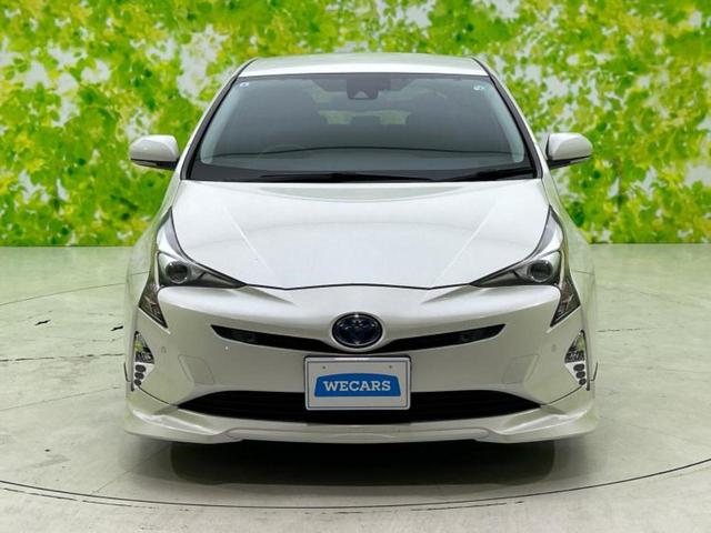 プリウス Ａプレミアム　エアロ／保証書／純正　９インチ　ＳＤナビ／衝突安全装置／シートヒーター／車線逸脱防止支援システム／シート　フルレザー／パーキングアシスト　バックガイド／パーキングアシスト　自動操舵　革シート　ＥＴＣ（27枚目）