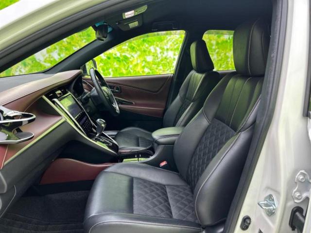 ハリアー プレミアム　保証書／純正　９インチ　ＳＤナビ／車線逸脱防止支援システム／シート　ハーフレザー／電動バックドア／ヘッドランプ　ＬＥＤ／ＥＴＣ／ＥＢＤ付ＡＢＳ／横滑り防止装置／アイドリングストップ／フルセグＴＶ（6枚目）