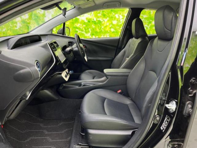 プリウス Ｓツーリングセレクション　新品タイヤ／保証書／純正　９インチ　ＳＤナビ／シートヒーター／シート　合皮／ヘッドランプ　ＬＥＤ／ＥＴＣ／ＥＢＤ付ＡＢＳ／横滑り防止装置／アイドリングストップ／地上波デジタルチューナー　記録簿（6枚目）