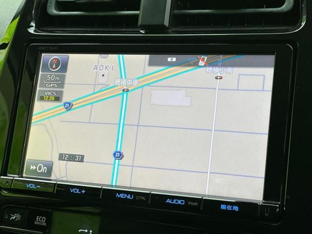 プリウス Ｓツーリングセレクション　新品タイヤ／保証書／純正　９インチ　ＳＤナビ／シートヒーター／シート　合皮／ヘッドランプ　ＬＥＤ／ＥＴＣ／ＥＢＤ付ＡＢＳ／横滑り防止装置／アイドリングストップ／地上波デジタルチューナー　記録簿（9枚目）