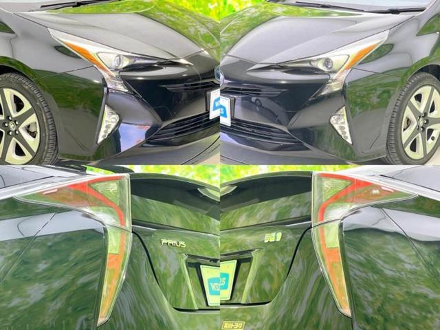 プリウス Ｓツーリングセレクション　新品タイヤ／保証書／純正　９インチ　ＳＤナビ／シートヒーター／シート　合皮／ヘッドランプ　ＬＥＤ／ＥＴＣ／ＥＢＤ付ＡＢＳ／横滑り防止装置／アイドリングストップ／地上波デジタルチューナー　記録簿（36枚目）