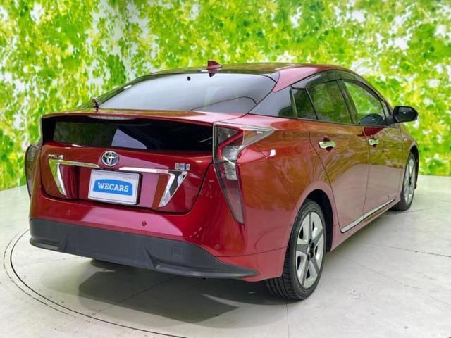 プリウス Ａツーリングセレクション　新品タイヤ／保証書／純正　９インチ　ＳＤナビ／衝突安全装置／シートヒーター　前席／車線逸脱防止支援システム／シート　合皮／パーキングアシスト　自動操舵／ドライブレコーダー　純正　衝突被害軽減システム（3枚目）