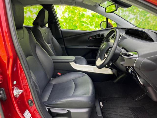 プリウス Ａツーリングセレクション　新品タイヤ／保証書／純正　９インチ　ＳＤナビ／衝突安全装置／シートヒーター　前席／車線逸脱防止支援システム／シート　合皮／パーキングアシスト　自動操舵／ドライブレコーダー　純正　衝突被害軽減システム（4枚目）