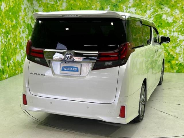 アルファード S Aパッケージタイプブラック サンルーフ/純正 10インチ SDナビ/フリップダウンモニター/両側電動スライドドア/シート ハーフレザー/電動バックドア/ヘッドランプ LED/ETC/EBD付ABS/横滑り防止装置 後席モニター(3枚目)