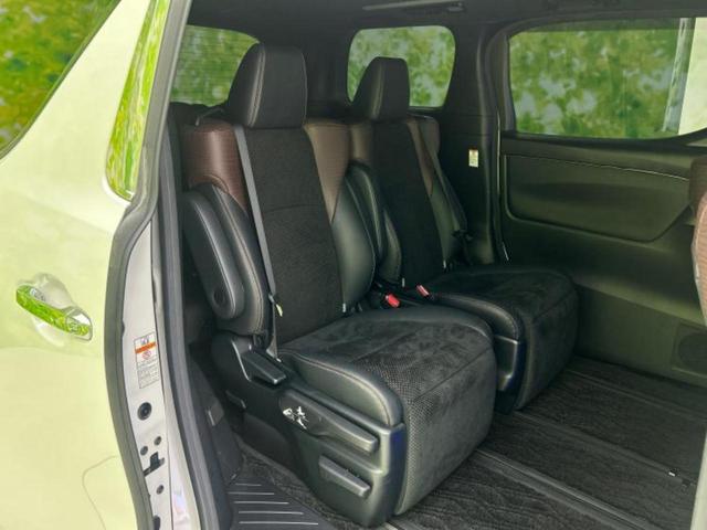 アルファード S Aパッケージタイプブラック サンルーフ/純正 10インチ SDナビ/フリップダウンモニター/両側電動スライドドア/シート ハーフレザー/電動バックドア/ヘッドランプ LED/ETC/EBD付ABS/横滑り防止装置 後席モニター(5枚目)