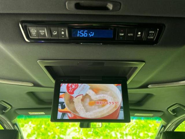 アルファード S Aパッケージタイプブラック サンルーフ/純正 10インチ SDナビ/フリップダウンモニター/両側電動スライドドア/シート ハーフレザー/電動バックドア/ヘッドランプ LED/ETC/EBD付ABS/横滑り防止装置 後席モニター(17枚目)
