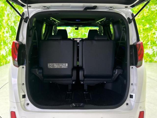 アルファード S Aパッケージタイプブラック サンルーフ/純正 10インチ SDナビ/フリップダウンモニター/両側電動スライドドア/シート ハーフレザー/電動バックドア/ヘッドランプ LED/ETC/EBD付ABS/横滑り防止装置 後席モニター(20枚目)