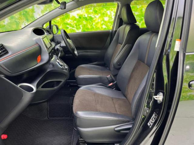 シエンタ ハイブリッドＧクエロ　新品タイヤ／保証書／純正　ＳＤナビ／フリップダウンモニター／衝突安全装置／両側電動スライドドア／車線逸脱防止支援システム／シート　合皮／ヘッドランプ　ＬＥＤ／ＥＴＣ／ＥＢＤ付ＡＢＳ／横滑り防止装置（7枚目）