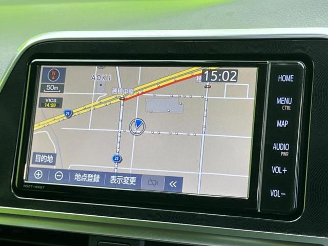 シエンタ ハイブリッドＧクエロ　新品タイヤ／保証書／純正　ＳＤナビ／フリップダウンモニター／衝突安全装置／両側電動スライドドア／車線逸脱防止支援システム／シート　合皮／ヘッドランプ　ＬＥＤ／ＥＴＣ／ＥＢＤ付ＡＢＳ／横滑り防止装置（9枚目）