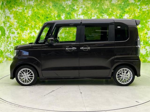 N-BOXカスタム L・ターボ 新品タイヤ/保証書/純正 8インチ SDナビ/衝突安全装置/両側電動スライドドア/シートヒーター 前席/車線逸脱防止支援システム/シート ハーフレザー/ドライブレコーダー 純正 衝突被害軽減システム(2枚目)