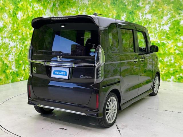 N-BOXカスタム L・ターボ 新品タイヤ/保証書/純正 8インチ SDナビ/衝突安全装置/両側電動スライドドア/シートヒーター 前席/車線逸脱防止支援システム/シート ハーフレザー/ドライブレコーダー 純正 衝突被害軽減システム(3枚目)