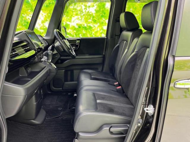 N-BOXカスタム L・ターボ 新品タイヤ/保証書/純正 8インチ SDナビ/衝突安全装置/両側電動スライドドア/シートヒーター 前席/車線逸脱防止支援システム/シート ハーフレザー/ドライブレコーダー 純正 衝突被害軽減システム(6枚目)