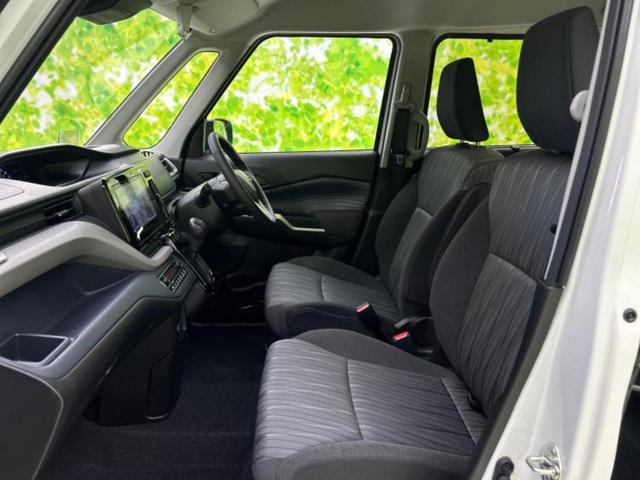 ソリオ ハイブリッドＭＺ　保証書／純正　９インチ　メモリーナビ／セーフティサポート（スズキ）／両側電動スライドドア／シートヒーター　前席／全方位モニター／車線逸脱防止支援システム／ヘッドランプ　ＬＥＤ　衝突被害軽減システム（6枚目）