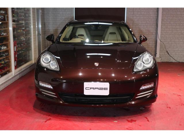 パナメーラ ４　ＰＣ記録簿３ページ　Ｖ６右Ｈ　スポーツクロノ　ルクソールベージュ　ボーズサウンド　レッドキャリパー　１９ＡＷ　ＡＴ内部センサー交換済み　サーモハウジング交換済　　天張り新品　マホガニーメタリック　下取（7枚目）