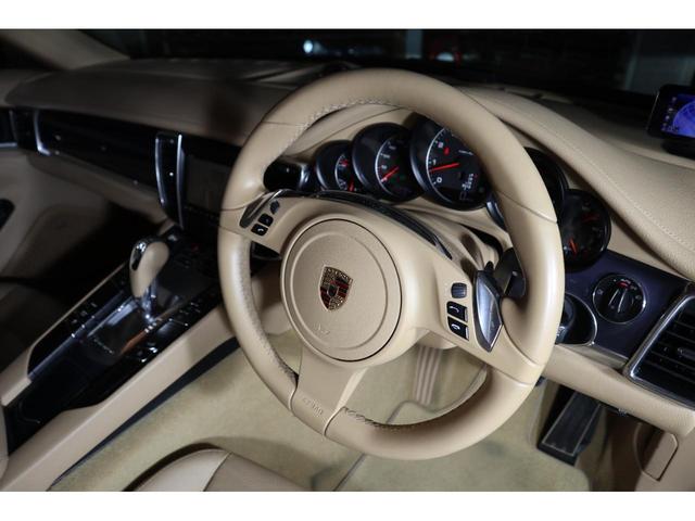 パナメーラ ４　ＰＣ記録簿３ページ　Ｖ６右Ｈ　スポーツクロノ　ルクソールベージュ　ボーズサウンド　レッドキャリパー　１９ＡＷ　ＡＴ内部センサー交換済み　サーモハウジング交換済　　天張り新品　マホガニーメタリック　下取（35枚目）