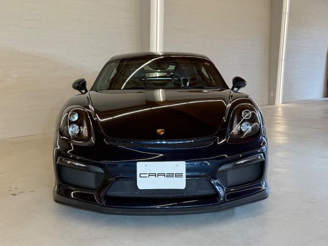 ケイマン ＧＴ４　右Ｈ　禁煙車　ポルシェ保証２０２７年４月　クラブスポーツＰＫＧ　スポーツクロノＰＫＧ　スポーツエグゾースト　ＰＣ記録簿　専用カーボンバケットシート　アルカンターラルーフライナー　ダークブルーメタリック（15枚目）