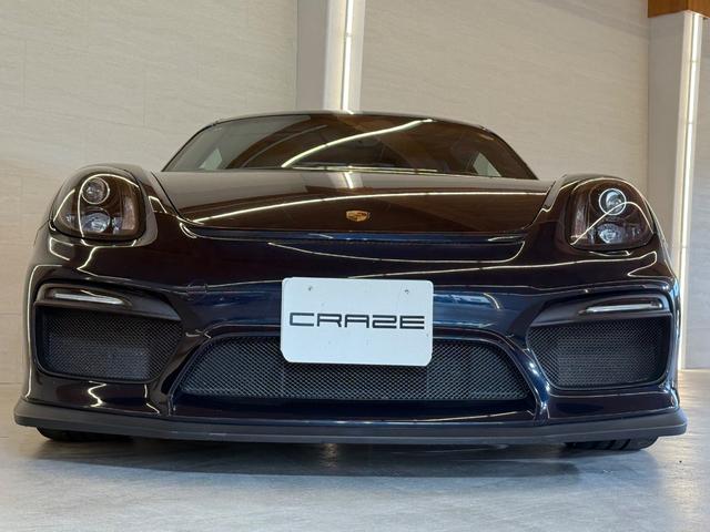 ケイマン ＧＴ４　右Ｈ　禁煙車　ポルシェ保証２０２７年４月　クラブスポーツＰＫＧ　スポーツクロノＰＫＧ　スポーツエグゾースト　ＰＣ記録簿　専用カーボンバケットシート　アルカンターラルーフライナー　ダークブルーメタリック（16枚目）
