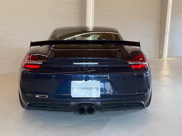 ケイマン ＧＴ４　右Ｈ　禁煙車　ポルシェ保証２０２７年４月　クラブスポーツＰＫＧ　スポーツクロノＰＫＧ　スポーツエグゾースト　ＰＣ記録簿　専用カーボンバケットシート　アルカンターラルーフライナー　ダークブルーメタリック（36枚目）