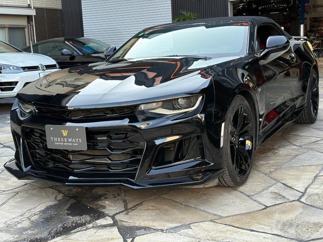シボレーカマロ コンバーチブル　正規ディーラー車　コンバーチブル　ＺＬ１フルカスタムアップルＣａｒプレイ　バックモニター　パドルシフト　デュアルマフラー　レッド＆ブラック本革シート（52枚目）