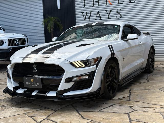 マスタング エコブーストプレミアム オートチェック有り シェルビーGT500仕様フルカスタム 可変式バルブ4本出しマフラー 本革シート スモークテール キャンディーレッドキャリパー(14枚目)