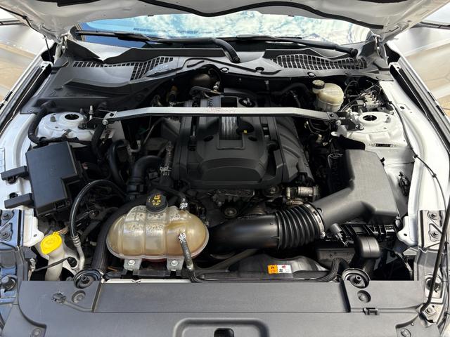 マスタング エコブーストプレミアム オートチェック有り シェルビーGT500仕様フルカスタム 可変式バルブ4本出しマフラー 本革シート スモークテール キャンディーレッドキャリパー(52枚目)