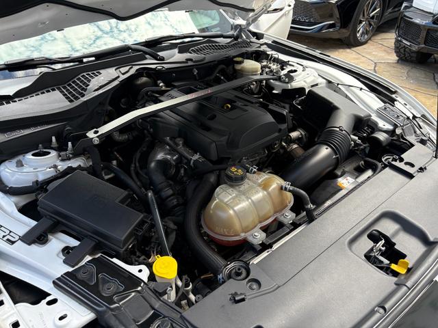 マスタング エコブーストプレミアム オートチェック有り シェルビーGT500仕様フルカスタム 可変式バルブ4本出しマフラー 本革シート スモークテール キャンディーレッドキャリパー(53枚目)