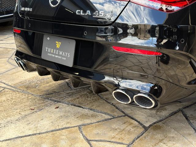 CLAクラス CLA45 S 4マチック+ CLA 45 S 4マチックプラス 4WD AMG 黒赤シート パノラマSR MBUXナビ 地デジ 360度カメラ ブルメスター HUD パフォーマンスシートグロスブラックAW アドバンスドサウンド(21枚目)
