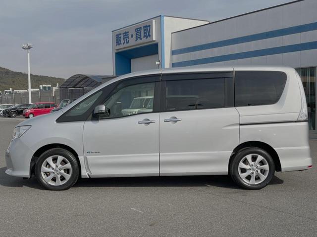 ハイウェイスター S-ハイブリッド 純正SDナビ 電動スライドドア リアオートエアコン 禁煙車 バックカメラ クルーズコントロール ETC スマートキー リアロールサンシェード 革巻きステアリングホイール 純正16インチアルミホイール(43枚目)
