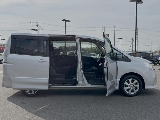 ハイウェイスター S-ハイブリッド 純正SDナビ 電動スライドドア リアオートエアコン 禁煙車 バックカメラ クルーズコントロール ETC スマートキー リアロールサンシェード 革巻きステアリングホイール 純正16インチアルミホイール(44枚目)