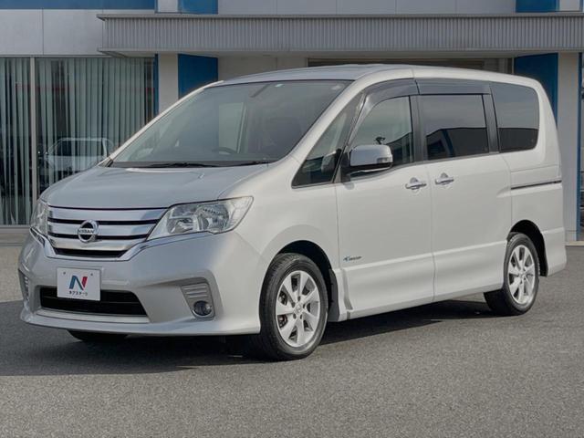 ハイウェイスター S-ハイブリッド 純正SDナビ 電動スライドドア リアオートエアコン 禁煙車 バックカメラ クルーズコントロール ETC スマートキー リアロールサンシェード 革巻きステアリングホイール 純正16インチアルミホイール(47枚目)