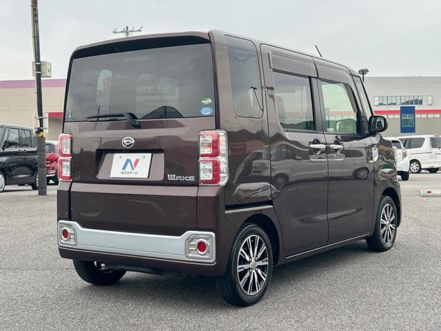 ウェイク Ｘ　ファインセレクションＳＡ　ＳＤナビフルセグ　禁煙車　ターボ　電動スライドドア　衝突軽減装置　ＥＴＣ　ステアリングスイッチ　バックカメラ　スマートキー　リアサンシェード　収納付アームレスト　オートエアコン　シートアンダーボックス（40枚目）